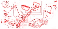 NAVI ATTACHMENT KIT  for Honda ACCORD TOURER 2.0 S 5 Doors 6 speed manual 2015