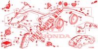 RADIO ANTENNA/SPEAKER (LH) for Honda ACCORD TOURER 2.0 S 5 Doors 6 speed manual 2015