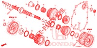 SECONDARY SHAFT  for Honda ACCORD TOURER 2.0 S 5 Doors 6 speed manual 2015