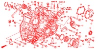 TRANSMISSION CASE (DIESEL) for Honda ACCORD TOURER 2.0 S 5 Doors 6 speed manual 2015