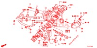 TURBOCHARGER SYSTEM (DIESEL) for Honda ACCORD TOURER 2.0 S 5 Doors 6 speed manual 2015