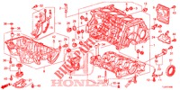 CYLINDER BLOCK/OIL PAN (2.0L) for Honda ACCORD TOURER 2.0 ELEGANCE 5 Doors 6 speed manual 2015
