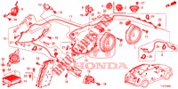 RADIO ANTENNA/SPEAKER (LH) for Honda ACCORD TOURER 2.0 S 5 Doors 5 speed automatic 2015