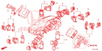 PARKING SENSOR  for Honda ACCORD TOURER 2.0 ELEGANCE PACK 5 Doors 5 speed automatic 2015
