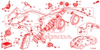RADIO ANTENNA/SPEAKER (LH) for Honda ACCORD TOURER 2.0 ELEGANCE PACK 5 Doors 5 speed automatic 2015