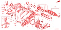 INTAKE MANIFOLD (2.0L) for Honda ACCORD TOURER 2.4 S 5 Doors 6 speed manual 2015