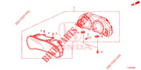 SPEEDOMETER  for Honda ACCORD TOURER 2.4 S 5 Doors 5 speed automatic 2015