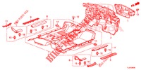 FLOOR MAT/INSULATOR  for Honda ACCORD TOURER DIESEL 2.2 COMFORT 5 Doors 5 speed automatic 2015