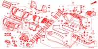 INSTRUMENT GARNISH (COTE DE PASSAGER) (LH) for Honda ACCORD TOURER DIESEL 2.2 SH 5 Doors 6 speed manual 2015
