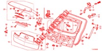 TAILGATE PANEL (2D)  for Honda ACCORD TOURER DIESEL 2.2 SH 5 Doors 6 speed manual 2015