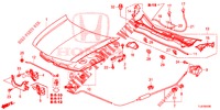HOOD (LH) for Honda ACCORD TOURER 2.0 ELEGANCE PACK 5 Doors 6 speed manual 2014