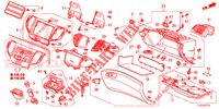 INSTRUMENT GARNISH (COTE DE PASSAGER) (LH) for Honda ACCORD TOURER 2.0 ELEGANCE PACK 5 Doors 6 speed manual 2014