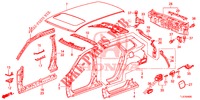 OUTER PANELS/REAR PANEL  for Honda ACCORD TOURER 2.0 ELEGANCE PACK 5 Doors 6 speed manual 2014