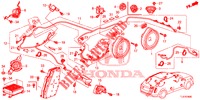 RADIO ANTENNA/SPEAKER (LH) for Honda ACCORD TOURER 2.0 EXECUTIVE 5 Doors 6 speed manual 2014