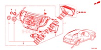 CENTER MODULE (NAVIGATION) for Honda ACCORD TOURER 2.0 EXECUTIVE 5 Doors 5 speed automatic 2014
