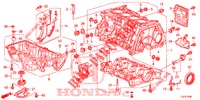 CYLINDER BLOCK/OIL PAN (2.0L) for Honda ACCORD TOURER 2.0 EXECUTIVE 5 Doors 5 speed automatic 2014