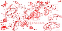 RADIO ANTENNA/SPEAKER (LH) for Honda ACCORD TOURER 2.4 S 5 Doors 6 speed manual 2014