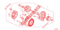 ALTERNATOR (DENSO) (2.0L) for Honda ACCORD TOURER 2.0 ELEGANCE 5 Doors 6 speed manual 2013