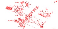 INSTRUMENT GARNISH (COTE DE CONDUCTEUR) (LH) for Honda ACCORD TOURER 2.0 ELEGANCE 5 Doors 6 speed manual 2013