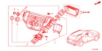 CENTER MODULE (NAVIGATION) for Honda ACCORD TOURER 2.0 ELEGANCE PACK 5 Doors 6 speed manual 2013