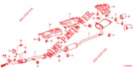 EXHAUST PIPE (2.0L) for Honda ACCORD TOURER 2.0 ELEGANCE PACK 5 Doors 6 speed manual 2013