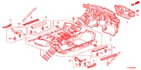 FLOOR MAT/INSULATOR  for Honda ACCORD TOURER 2.0 ELEGANCE PACK 5 Doors 6 speed manual 2013