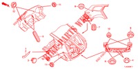 GROMMET (ARRIERE) for Honda ACCORD TOURER 2.0 ELEGANCE PACK 5 Doors 6 speed manual 2013