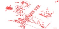 INSTRUMENT GARNISH (COTE DE CONDUCTEUR) (LH) for Honda ACCORD TOURER 2.0 ELEGANCE PACK 5 Doors 6 speed manual 2013