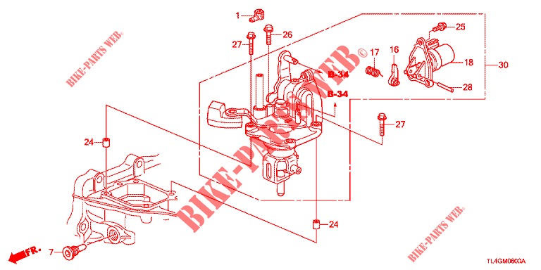 SHIFT ROD/SHIFT ARM  for Honda ACCORD TOURER 2.0 ELEGANCE PACK 5 Doors 6 speed manual 2013