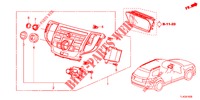 CENTER MODULE (NAVIGATION) for Honda ACCORD TOURER 2.0 EXECUTIVE 5 Doors 6 speed manual 2013