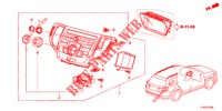 CENTER MODULE (NAVIGATION) for Honda ACCORD TOURER 2.4 EXECUTIVE 5 Doors 6 speed manual 2013