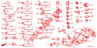 HARNESS BAND/BRACKET (LH) for Honda ACCORD TOURER 2.4 S 5 Doors 6 speed manual 2013