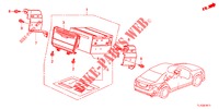AUDIO UNIT (NAVIGATION) for Honda ACCORD 2.0 EXECUTIVE 4 Doors 6 speed manual 2012