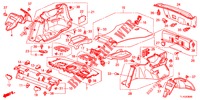 REAR TRAY/SIDE LINING (4D)  for Honda ACCORD DIESEL 2.2 COMFORT 4 Doors 6 speed manual 2012
