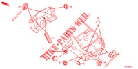 GROMMET (ARRIERE) for Honda ACCORD DIESEL 2.2 COMFORT 4 Doors 5 speed automatic 2012