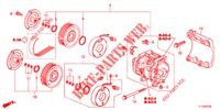 AIR CONDITIONER (COMPRESSEUR) (DIESEL) for Honda ACCORD DIESEL 2.2 ELEGANCE 4 Doors 6 speed manual 2012