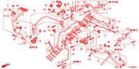 AIR CONDITIONER (FLEXIBLES/TUYAUX) (DIESEL) (LH) for Honda ACCORD DIESEL 2.2 ELEGANCE PACK 4 Doors 5 speed automatic 2012