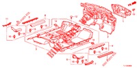 FLOOR MAT/INSULATOR  for Honda ACCORD DIESEL 2.2 ELEGANCE PACK 4 Doors 5 speed automatic 2012