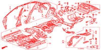 FLOOR/INNER PANELS  for Honda ACCORD DIESEL 2.2 EXECUTIVE 4 Doors 6 speed manual 2012