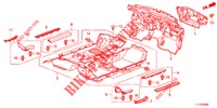 FLOOR MAT/INSULATOR  for Honda ACCORD DIESEL 2.2 EXECUTIVE H 4 Doors 6 speed manual 2012
