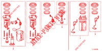 FUEL TANK SET SHORT PARTS  for Honda ACCORD DIESEL 2.2 S 4 Doors 6 speed manual 2012