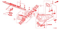 TAILLIGHT/LICENSE LIGHT (PGM FI)  for Honda ACCORD DIESEL 2.2 S 4 Doors 6 speed manual 2012