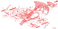 FLOOR MAT/INSULATOR  for Honda ACCORD DIESEL 2.2 S 4 Doors 5 speed automatic 2012