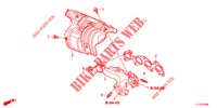 EXHAUST MANIFOLD (DIESEL) for Honda ACCORD DIESEL 2.2 SH 4 Doors 6 speed manual 2012