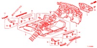 FLOOR MAT/INSULATOR  for Honda ACCORD DIESEL 2.2 SH 4 Doors 6 speed manual 2012