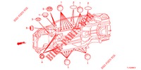 GROMMET (INFERIEUR) for Honda ACCORD DIESEL 2.2 SH 4 Doors 6 speed manual 2012