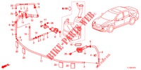 HEADLIGHT WASHER (S)  for Honda ACCORD DIESEL 2.2 SH 4 Doors 6 speed manual 2012