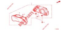 SPEEDOMETER  for Honda ACCORD DIESEL 2.2 SH 4 Doors 6 speed manual 2012
