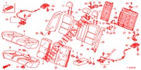REAR SEAT/SEATBELT (2D)  for Honda ACCORD 2.4 EXECUTIVE 4 Doors 6 speed manual 2012