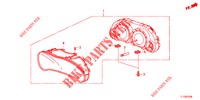 SPEEDOMETER  for Honda ACCORD 2.4 EXECUTIVE 4 Doors 6 speed manual 2012